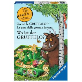 Ravensburger Kinderspiele - 20833 - Wo ist der Grüffelo?  - Brettspiel für 2-4 Grüffelo-Fans ab 4 Jahren