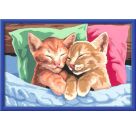 Ravensburger CreArt 28986 - Verschmuste Kätzchen - Malen nach Zahlen Katze für Kinder ab 11 Jahren