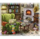 Ravensburger 16878 Puzzle Im Gutshaus Wohnzimmer 99 Teile