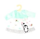 Puppen-Kleid Pinguin Pünktchen, Gr. 35-45 cm