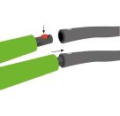 Schildkröt Fitness - FITNESS-HOOP  mit Massagewellen, grey-green,   100cm