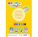 Ravensburger Malen nach Zahlen ab 3 Jahren- 24 Motive - Malheft für Kinder - Nummerierte Ausmalfelder