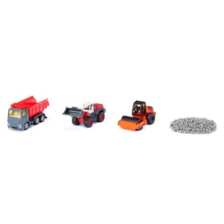 SIKU 6329 Geschenkset Straßenbau