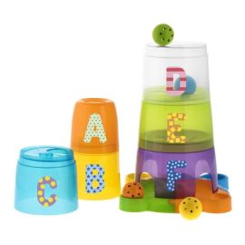 Chicco Stapelbecher und Kugelbahn 2in1