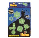 Hama® Bügelperlen kleine Geschenkpackung Nachtleuchtend, 1.500 Stück.