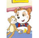 Schmidt Spiele 56414 Puzzle Bobo Siebenschläfer Freunde und Familie 3x24 Teile