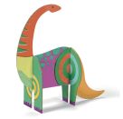 Malen und Stecken: Dinosaurier