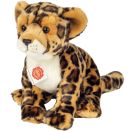 Teddy Hermann Leopard sitzend, 27 cm