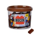 Blox 40 braune 8er Steine in Dose
