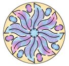 Ravensburger Mandala Designer Boho Style  20019, Zeichnen lernen für Kinder ab 6 Jahren, Zeichen-Set mit Mandala-Schab