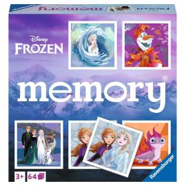 Ravensburger - 20890 - Disney Frozen memory®, der Spieleklassiker für alle Frozen Fans, Merkspiel für 2-8 Spieler ab 3