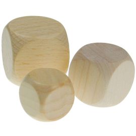 Holzwürfel natur 30x30 (1x14)