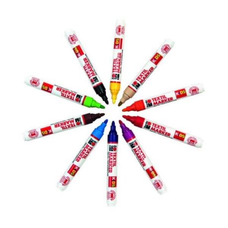 Marabu KiDS TEXTILMARKER, 10x3 mm, 10er-