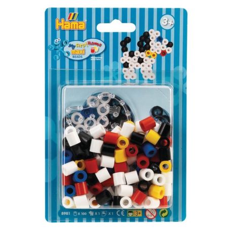 Hama® Bügelperlen Maxi-Perlen, kl. Blister Hund.