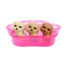 Barbie Puppe (blond) mit Hund und Welpen