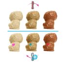 Barbie Puppe (blond) mit Hund und Welpen