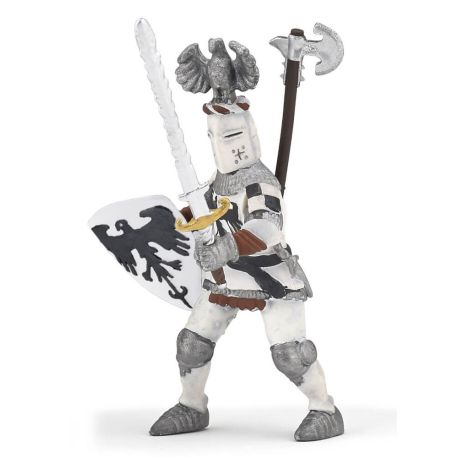 Papo 39785 Ritter mit Adlerhelm, weiß