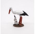 Papo 50159 Storch mit Storchjunges