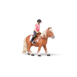 Papo 51559 Shetland Pony mit Sattel
