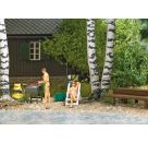 H0 A-Set: Nackt grillen H0