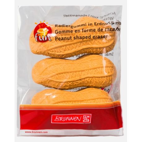 BRUNNEN 102988601  Radiergummi  „Erdnuss