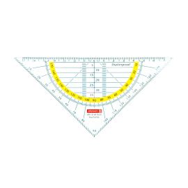 BRUNNEN 104975401  Geometrie-Dreieck bruchsicher  glasklar