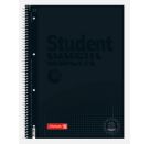 BRUNNEN 1067928190  Collegeblock  Student  Premium  Colour Code  Deckblatt: onyx