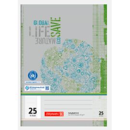 Schulheft A4 Lin 25 16Bl RCP