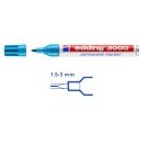 e-3000 perm.marker hellblau