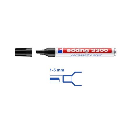 e-3300 perm.marker, schwarz
