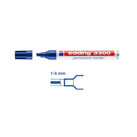 e-3300 perm.marker, blau