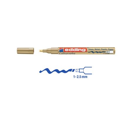 e-753 Glanzlackmarker gold