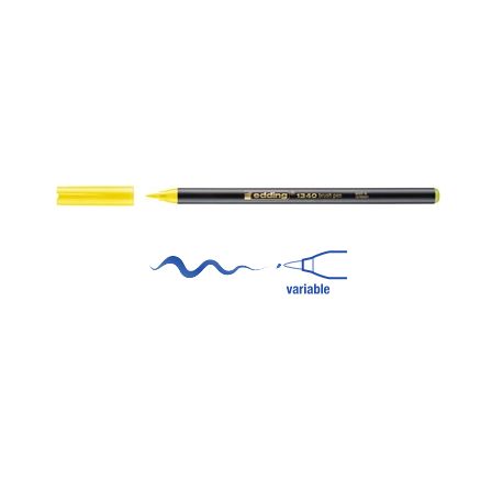 e-1340 brushpen gelb