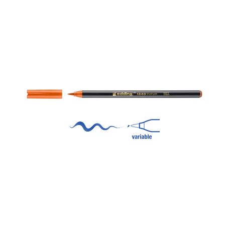 e-1340 brushpen orange