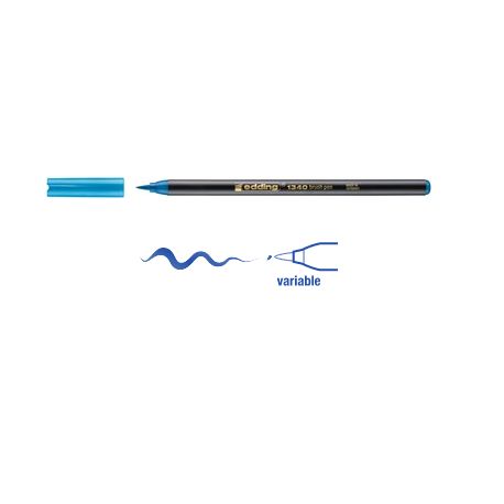 e-1340 brushpen hellblau