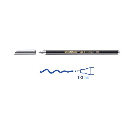 e-1200 colorpen metallic silb