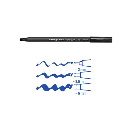 e-1255 calligraphy pen 5.0 sc