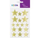 Sticker Sterne, goldfarben
