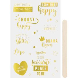 Rubbelsticker Happy go