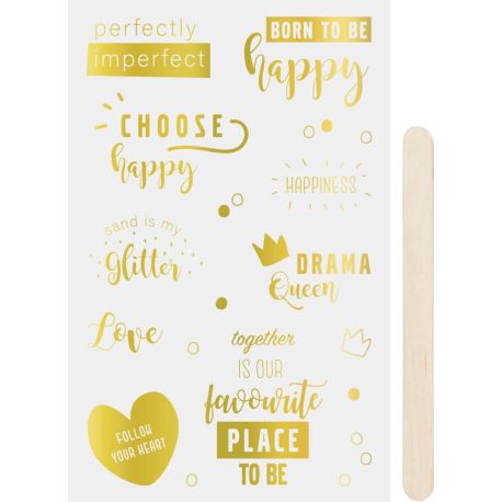 Rubbelsticker Happy go