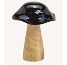 Pilz aus Holz 14cm