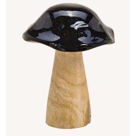 Pilz aus Holz 14cm