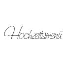 Stempel Hochzeitsmenü