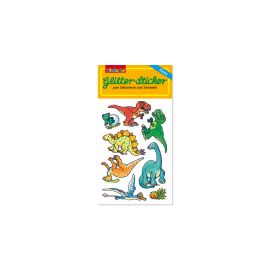 Glitter-Sticker Dinosaurier 2