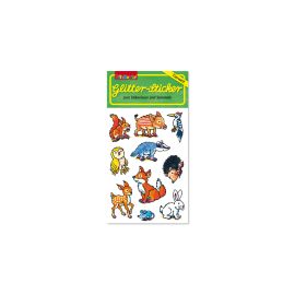 Glitter-Sticker Waldtiere 2