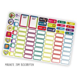 ABC SPASS Do-It-Yourself Magnet-Stundenpan sortiert (1 Stück)