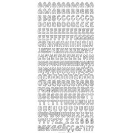 Konturensticker ""Buchstaben gold