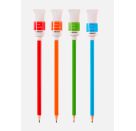 Bleistift mit Radierer Farbtube