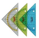 Geo Dreieck zum Abheften (Farbe nicht auswählbar)