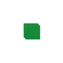 Open Bricks Baseplate 20x20 green, 4 Stück